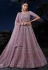 Light purple soft net circular lehenga choli 90005