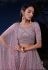 Light purple soft net circular lehenga choli 90005