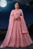 Pink soft net lehenga choli 90006