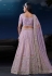 Lavender soft net lehenga choli 90008