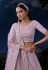 Lavender soft net lehenga choli 90008