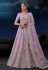 Lavender soft net lehenga choli 90008