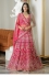 Bollywood Model Pink silk heavy wedding lehenga choli