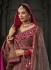 Rani Pink Premium lycra velvet bridal lehenga choli 13001