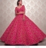 Bollywood Model Rani pink coding embroidery silk lehenga choli