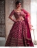 Bollywood Model Rani pink silk thread work lehenga choli