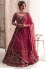 Bollywood Model Rani pink silk thread work lehenga choli