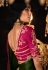 Green tissue saree with blouse 5323