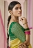 Light green viscose saree with blouse 284