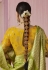 Mehndi viscose saree with blouse 278