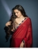 Bollywood Shraddha Kapoor inspired rangoli saree in red color