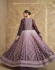 Chinon embroidered crop top long shrug suit in Wine colour 5623