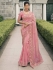 Light pink Pure tissue silk wedding saree with blouse 4008