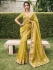 Light green Pure tissue silk wedding saree with blouse 4009