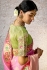 Lilac pink banarasi silk embroidered wedding saree with blouse 291