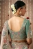 Light Pink Tissue dola silk embroidered wedding saree with blouse 321