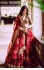Bollywood Sabyasachi Inspired Red organza wedding lehenga choli