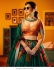 Bollywood Sabyasachi Inspired Yellow Orange floral organza wedding lehenga choli