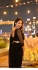 Bollywood Model Black Net sequins embroidered saree