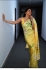 Bollywood Regina Cassandra inspirded Yellow shaded Satin digital print saree