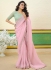 Rose Shimmer georgette sequins embroidered wedding saree with blouse 1005