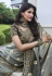 Green shaded tissue silk embroidered wedding saree with blouse 8409