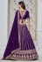 Violet art silk lehenga choli 302