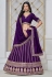 Violet art silk lehenga choli 302