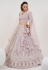 Lavender net lehenga choli 1065B