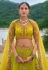 Mustard silk lehenga choli for wedding 7103