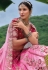 Magenta silk circular lehenga choli 7110