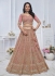 net reception a line lehenga choli KF20O