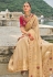 Beige kanjivaram silk saree 7704