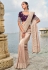 Beige kanjivaram silk saree 7706
