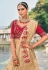 Beige kanjivaram silk saree 7711