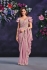 Pink satin crepe silk sequins embroidered saree with readymade blouse 24114