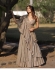 Bollywood Model Gold color imported china silk wedding lehenga