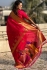 Rani Pink woven paithani soft silk traditional wedding saree with blouse 003