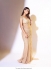 Bollywood Suhana khan inspired beige net sequins embroidered wedding saree