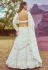 Cream georgette lehenga choli 202706
