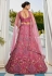 Pink net lehenga choli 202718
