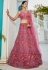 Pink net lehenga choli 202718