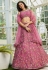 Pink net lehenga choli 202724