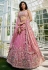 Pink net a line lehenga choli 202705
