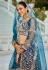 Navy blue net a line lehenga choli 202735