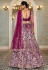 Wine net lehenga choli 202738
