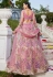 Pink net lehenga choli 202736