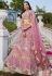 Pink net lehenga choli 202736