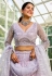 Lavender net a line lehenga choli 202743