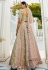 Multicolor net lehenga choli 202727